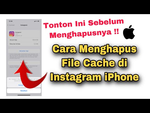 Cara menghapus cache di iPhone